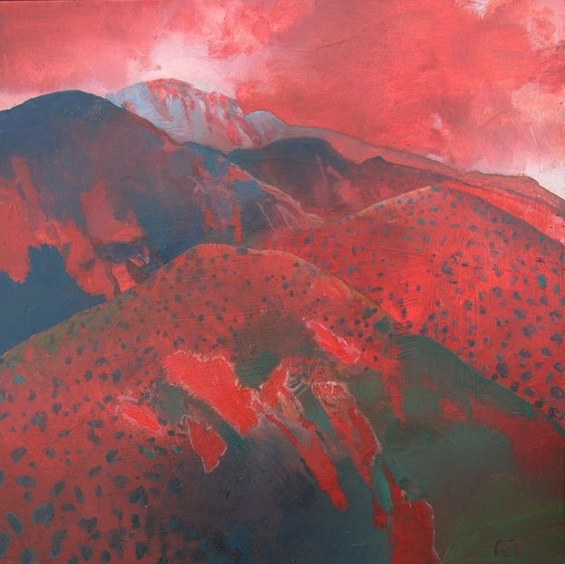 "Red Shasta Bally" by Randall David Tipton 2011