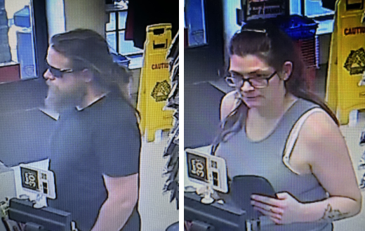 Images of Suspect One and Suspect Two.