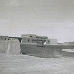 1936 image of visitor center.