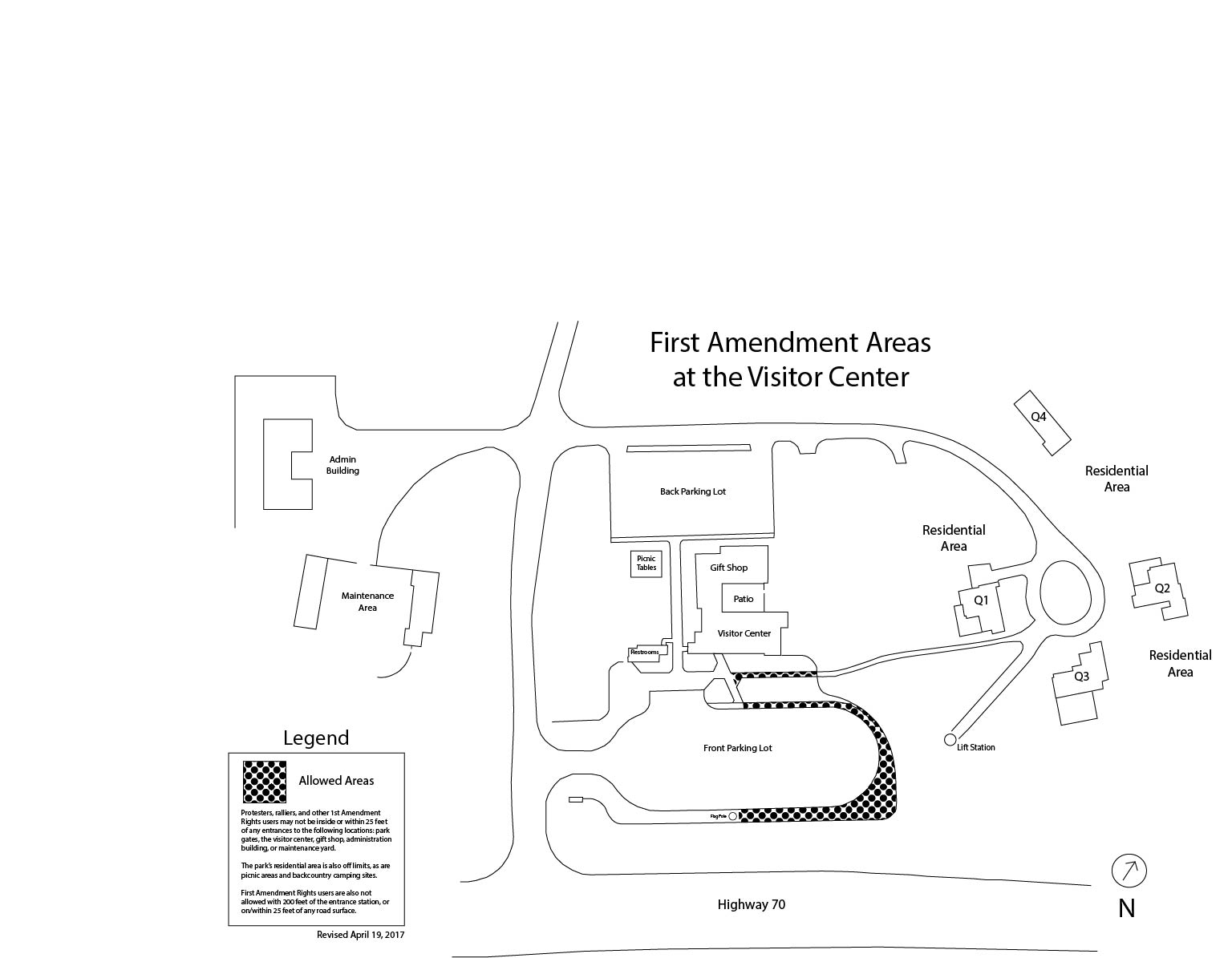 First Amendment Area at White Sands National Monument