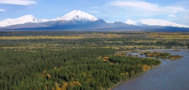Wrangell Mountains and Copper River
