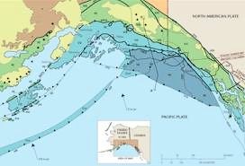Southern Alaska is comprised of different landmasses