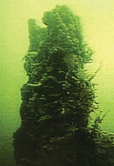 Underwater photo of Bridge Bay spire