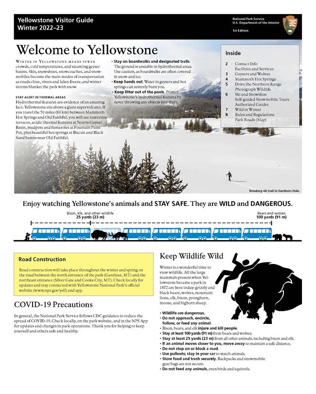 Visitor Guides Yellowstone National Park (U.S. National Park Service)