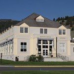 Mammoth Hot Springs Hotel is shown
