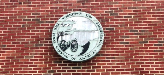 Entrance Seal at Yorktown Battlefield Visitor Center