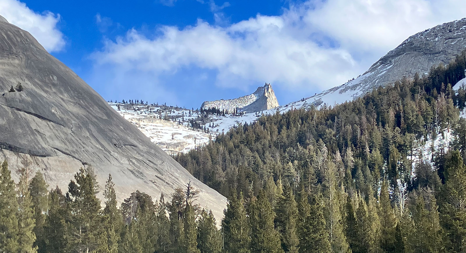 Cathedral Peak on January 25, 2025.