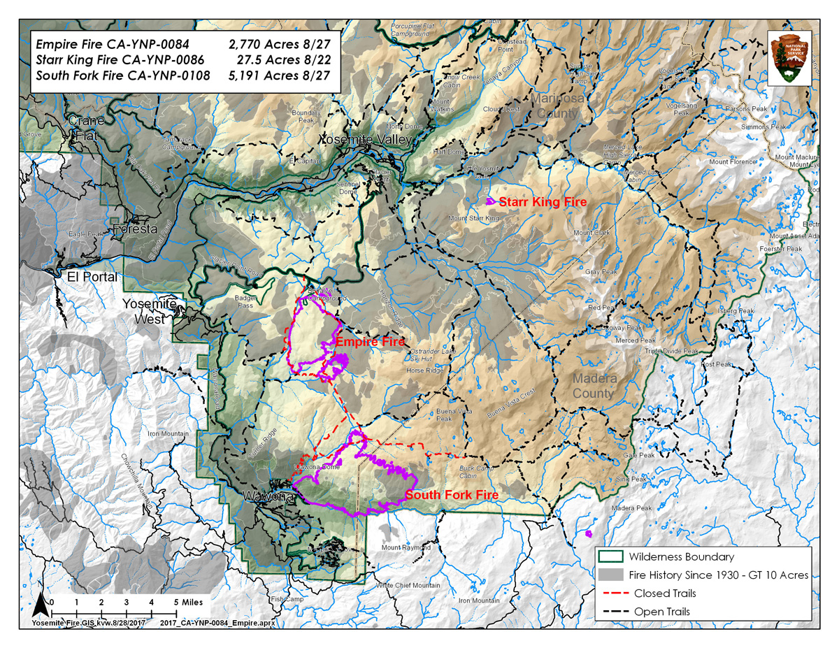 YOSE Fire August 28, 2017