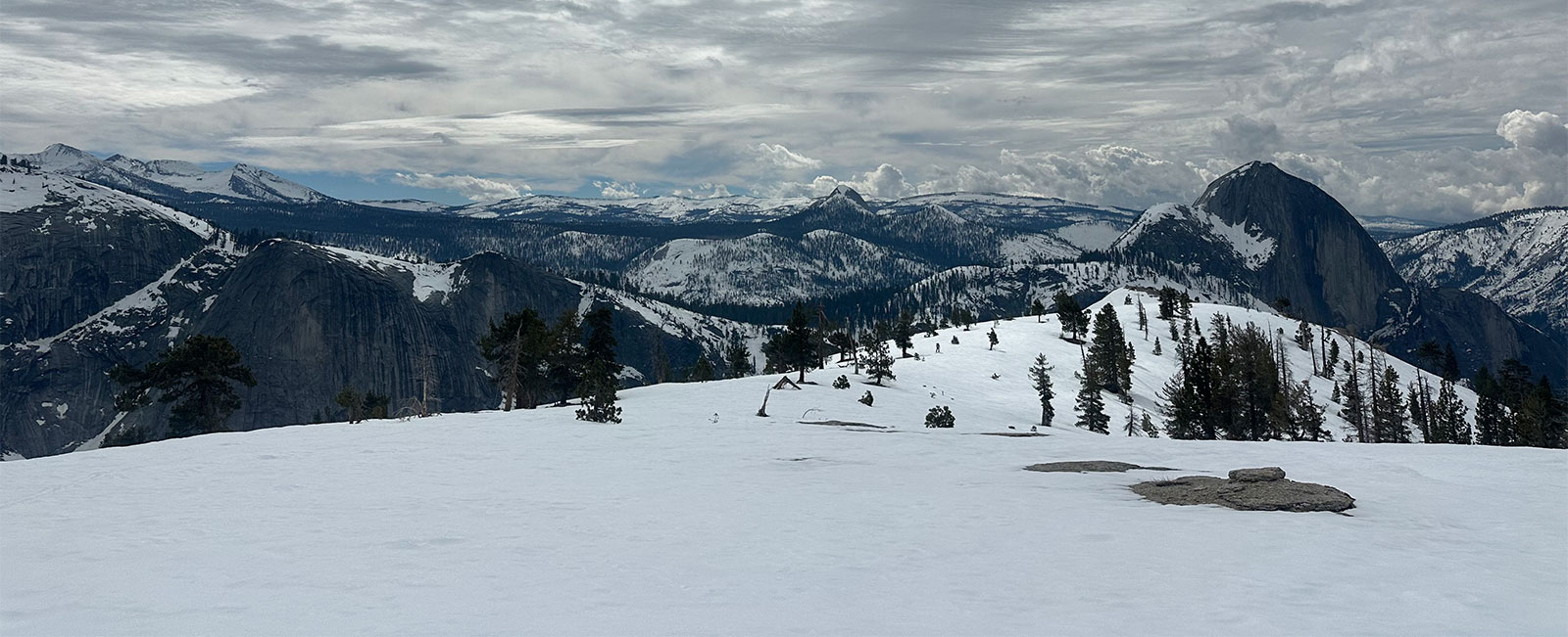Looking south of Mt. Watkins on March 1, 2026.