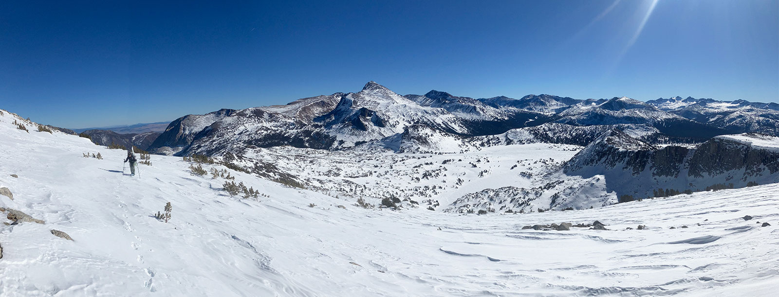 Mt. Dana Panorama on January 17, 2025.