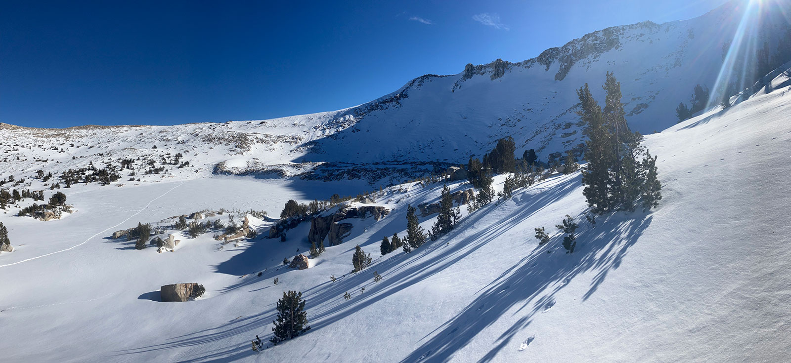 Obata Lake on January 8, 2025.
