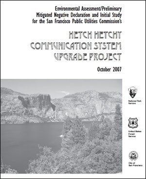Cover of Hetch Hetchy Communication System Upgrade Plan