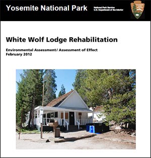 Cover of White Wolf Lodge Rehabilitation Plan