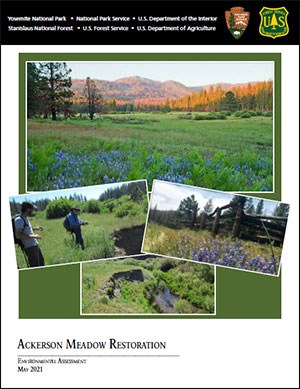 Cover of Ackerson Meadow Restoration Plan