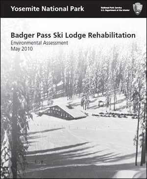 Cover of Badger Pass Rehabilitation Plan
