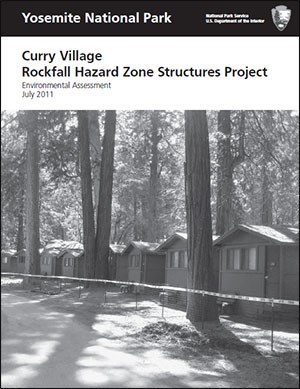 Cover of Curry Village Rockfall Hazard Zone Structures Project EA