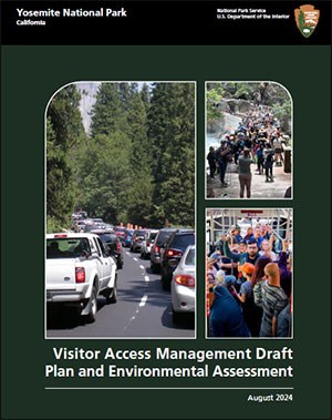 Cover of Draft Visitor Access Management Plan