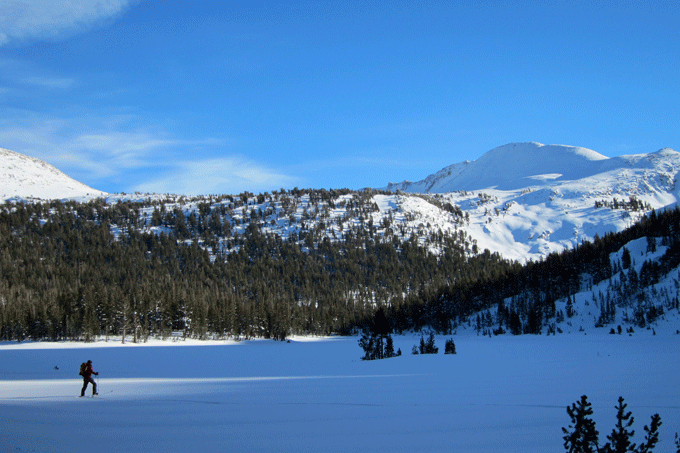 Tuolumne Meadows winter conditions report for December 26, 2012 indicates a total of 61 inches of settled snow.