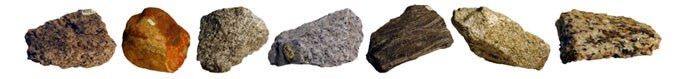 Various granites