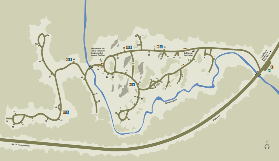 Porcupine Flat Campground Yosemite National Park (U.S. National Park Service)