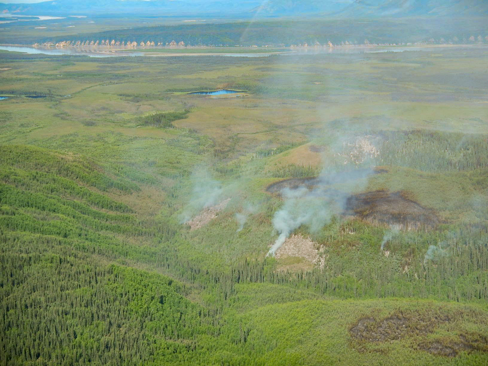 First New Wildfire of 2019 Ignited by Lightning - Yukon - Charley ...
