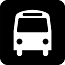 icon of a shuttle bus