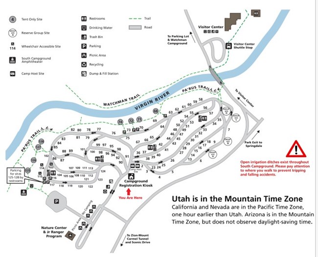 icon of the campground map
